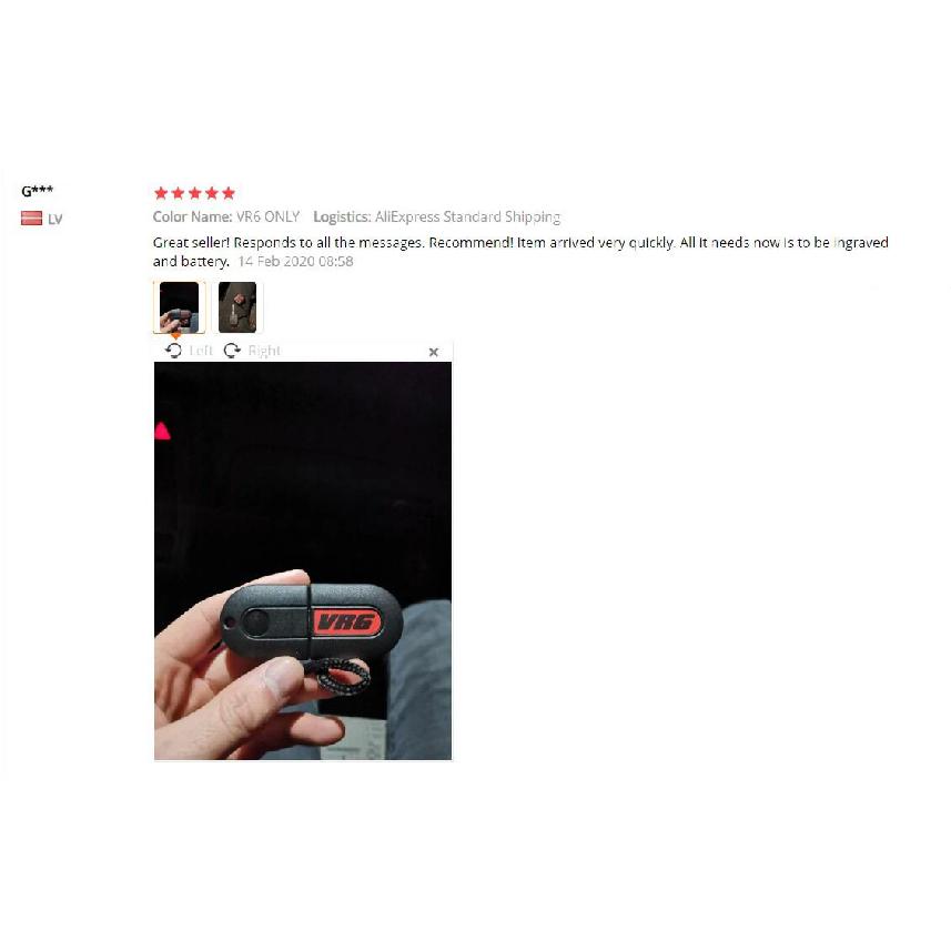 Xinyuexin New Smile Sticker Pill Key Shell Fob Fit for VW 16V VR6 TDI MK2 Golf G60 GT Key HU49 UncutBlade with LED LIGHTING KEY