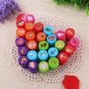 SensaBliss Cute Stamp Set of 26 Perfect for Summer Mini Girls and Ink Cute Round Birthday Festival Rewards - Festivals, Games, Toys, Animals, Stamps,
