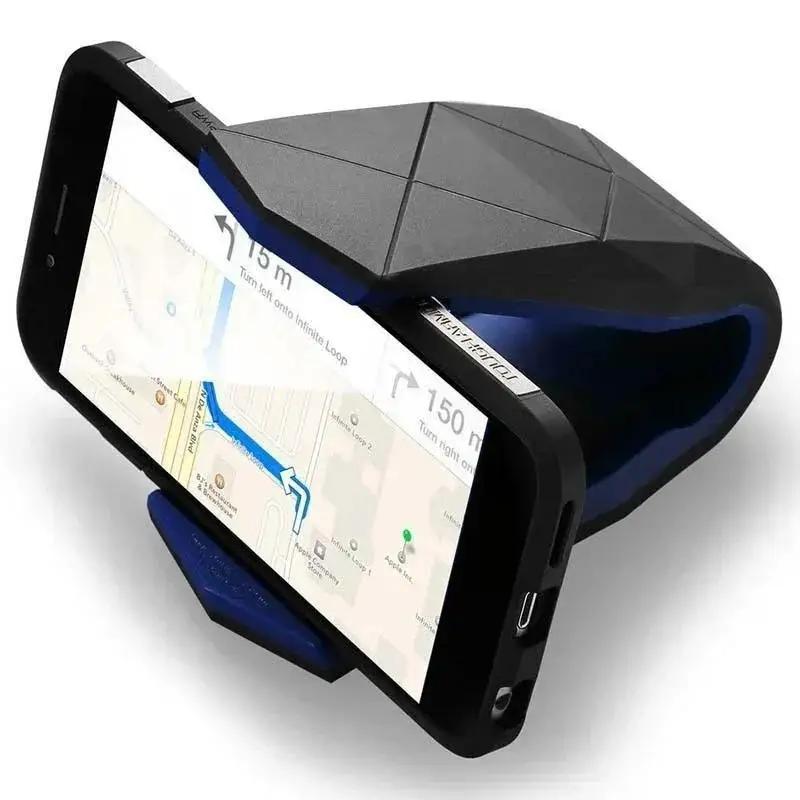 1 Pcs New Portable Multifunctional Car Phone Holder With Foldable Space Saving And Sturdy Anti Shake Design