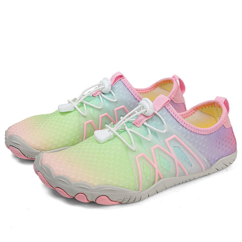 Herren Barfuß Flats Weite Handfläche Fahrschuhe Damen Orange Wasser Aqua Schwimmen Flussaufwärts Schuhe Yoga Fitness Schuhe Große Größe