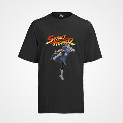 Maglietta da uomo Street Fighter retrò Team Ryu VS Ken Capcom Arcade Bio