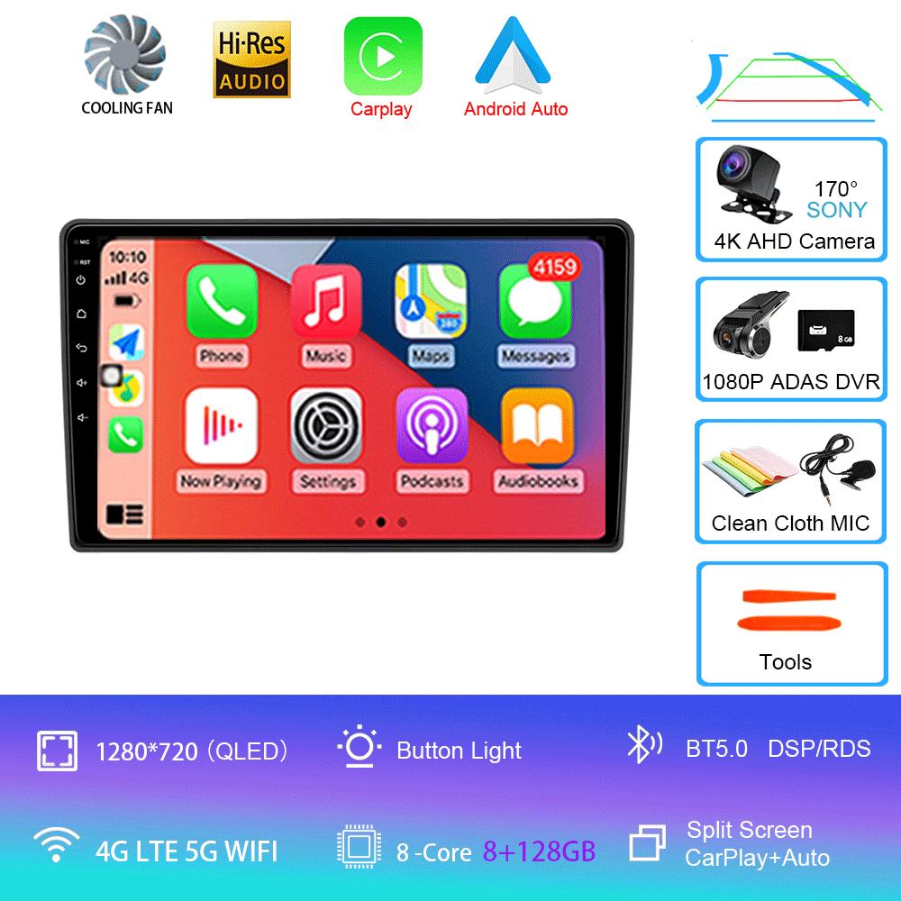 Car Radio Android14 For Volkswagen VW Golf 4 IV Jetta MK4 Classics Multimedia Player Stereo Carplay GPS Stereo 2din DVD