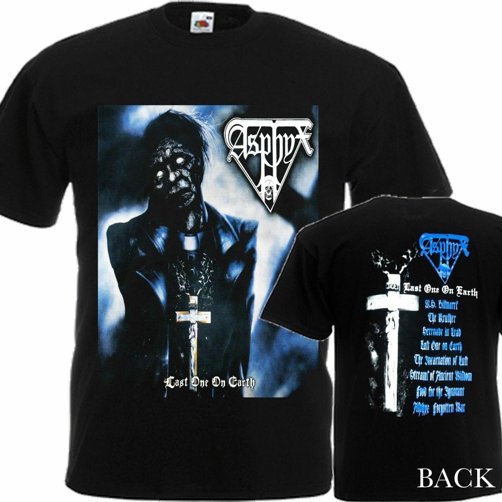 

T-Shirt Last One On Earth Asphyx Dtg Printed Tee