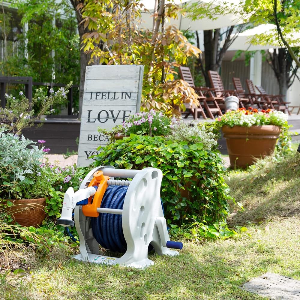 Takagi (Takagi) RT220TNB Hose Hose Reel Mercury II Twister 20m Torsion Resistant Easy To Roll Up