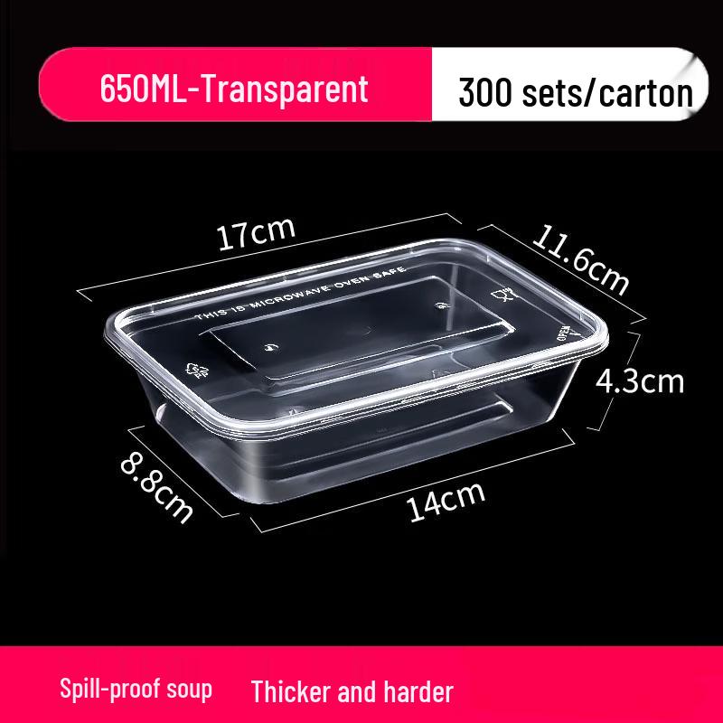 

Wheat Straw Disposable Food Container with Lid
