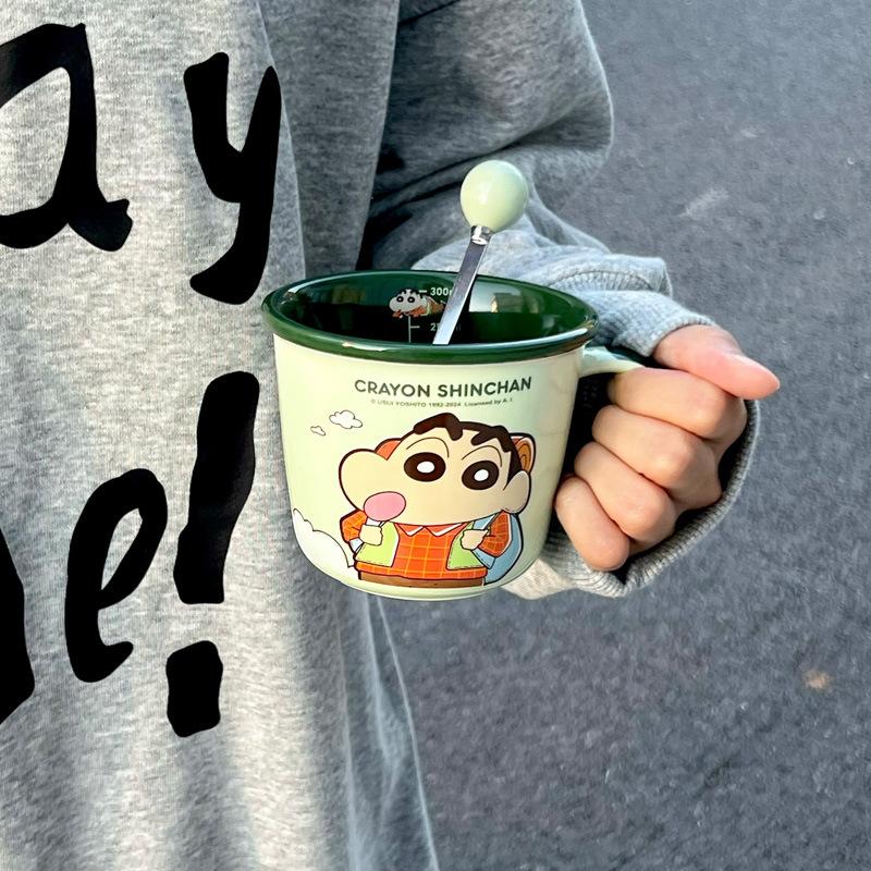 Birthday Gifts for Boys and Girls Crayon Small New Scale Cup Cute Couple Ceramic Mug Girlfriend Souvenir