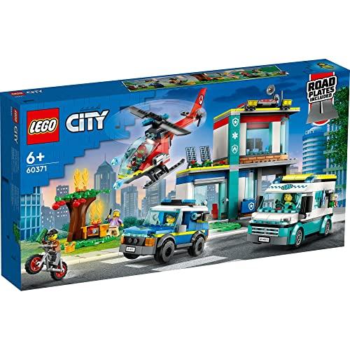 レゴ(Lego) シティ 緊急出動本部 60371 おもちゃ ブロック プレゼント 警察 けいさつ 街づくり 男の子 女の子 6歳以上