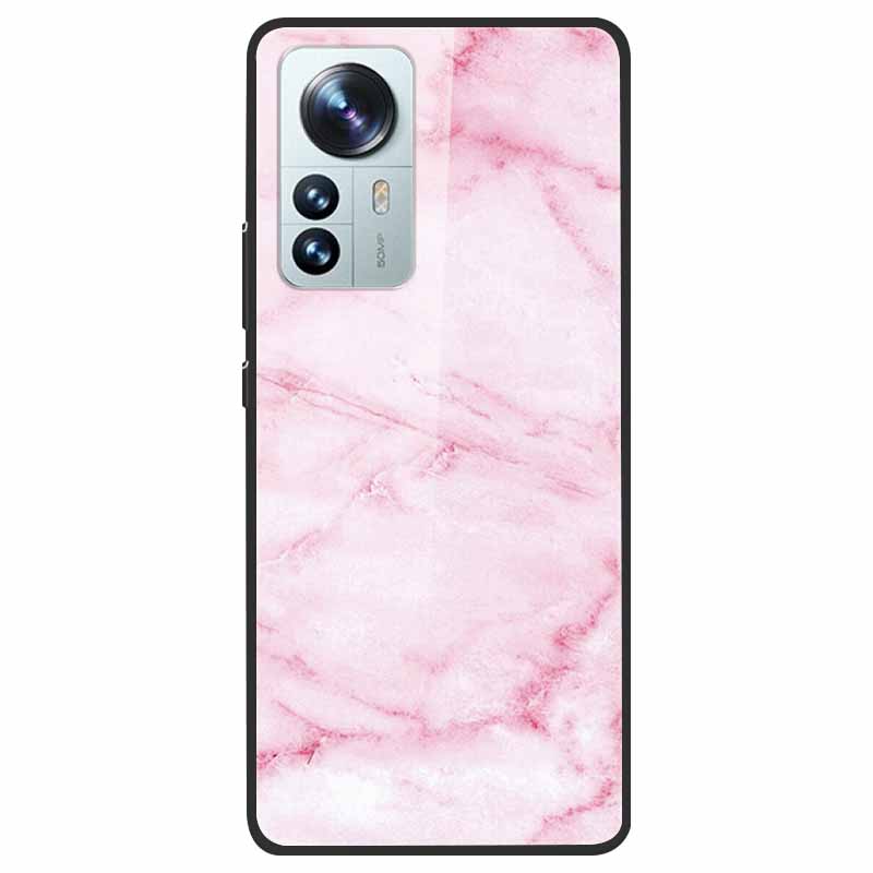 Tempered Glass Case For Xiaomi 12 Pro Cover Hard Shockproof Cases for Xiaomi Mi 12X 12 Lite Pro Funda 12Pro Coque Luxury Wolf