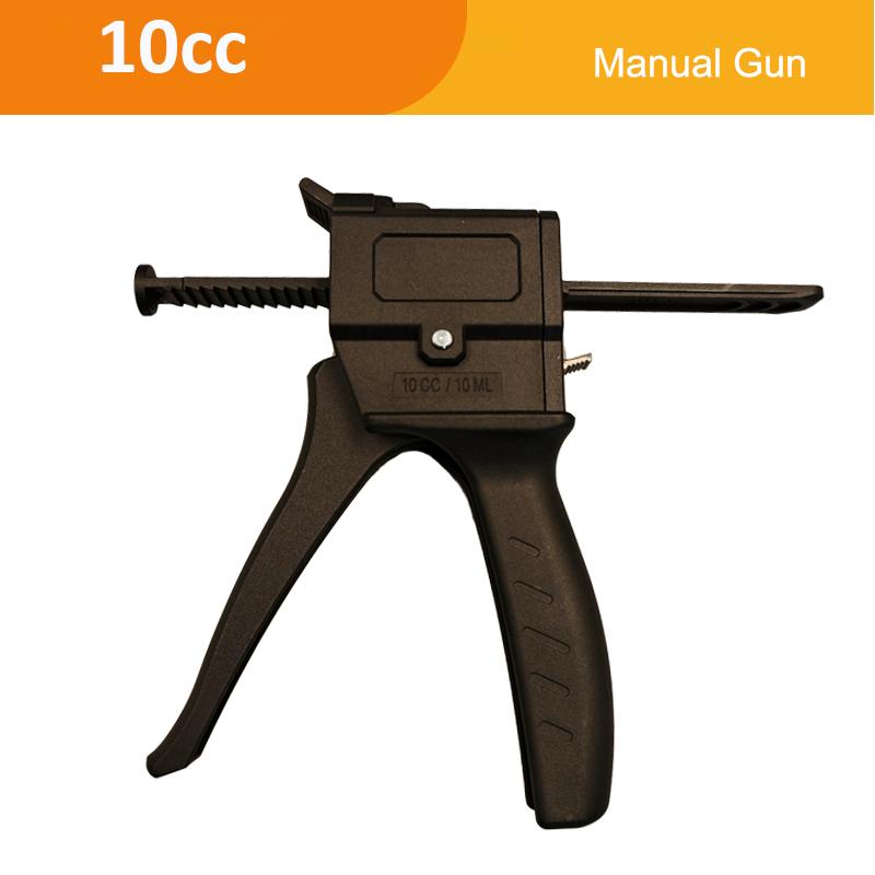 10cc Adhesive Dispensing Caulking Gun Conversion Kits Manual Dispense Guns for 10ml Syringe Barrel Cartridge Gun