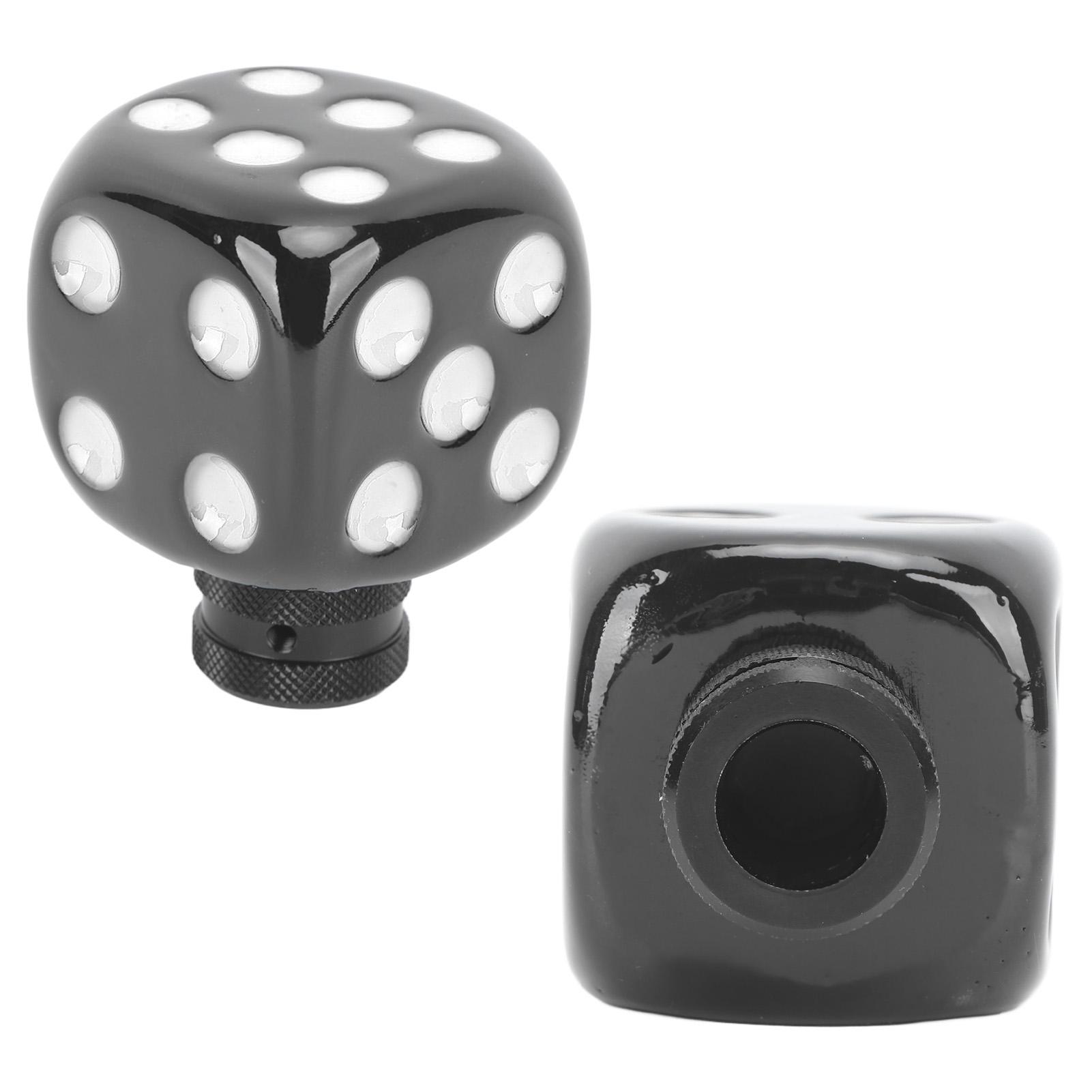 Dice Shape Head Resin Gear ing Lev Knob Lev Head Fit for Most Cars