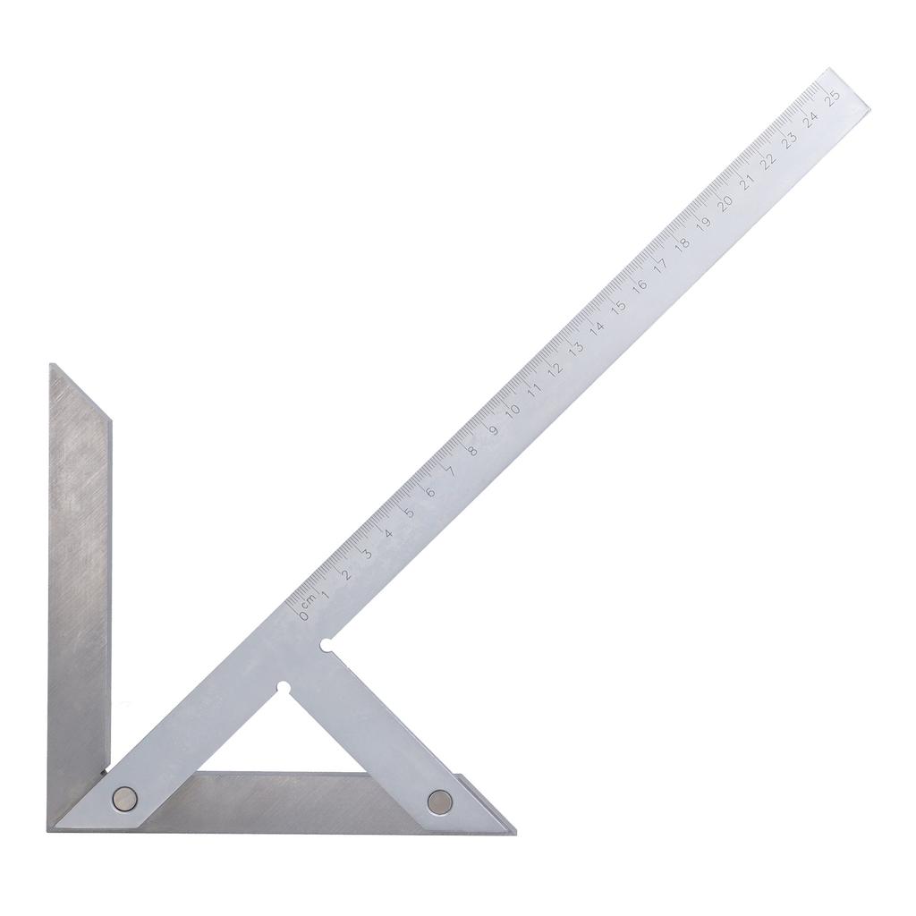 Center Gauge Ruler Stainless Steel High Accuracy Center Angle Finder for Hardware Processing Angle