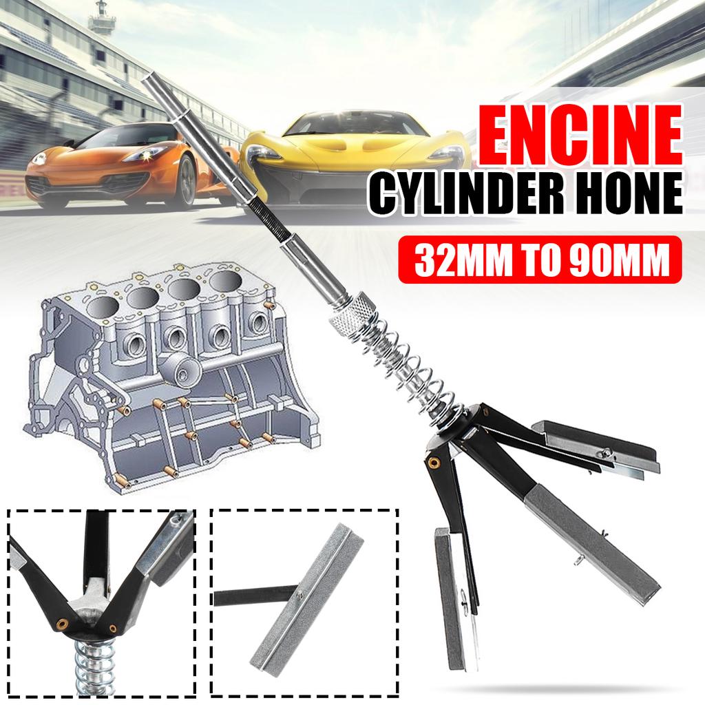 Buy Car Engine Cylinder Brake Hone Honing Stone 32Mm To 90Mm Flexible