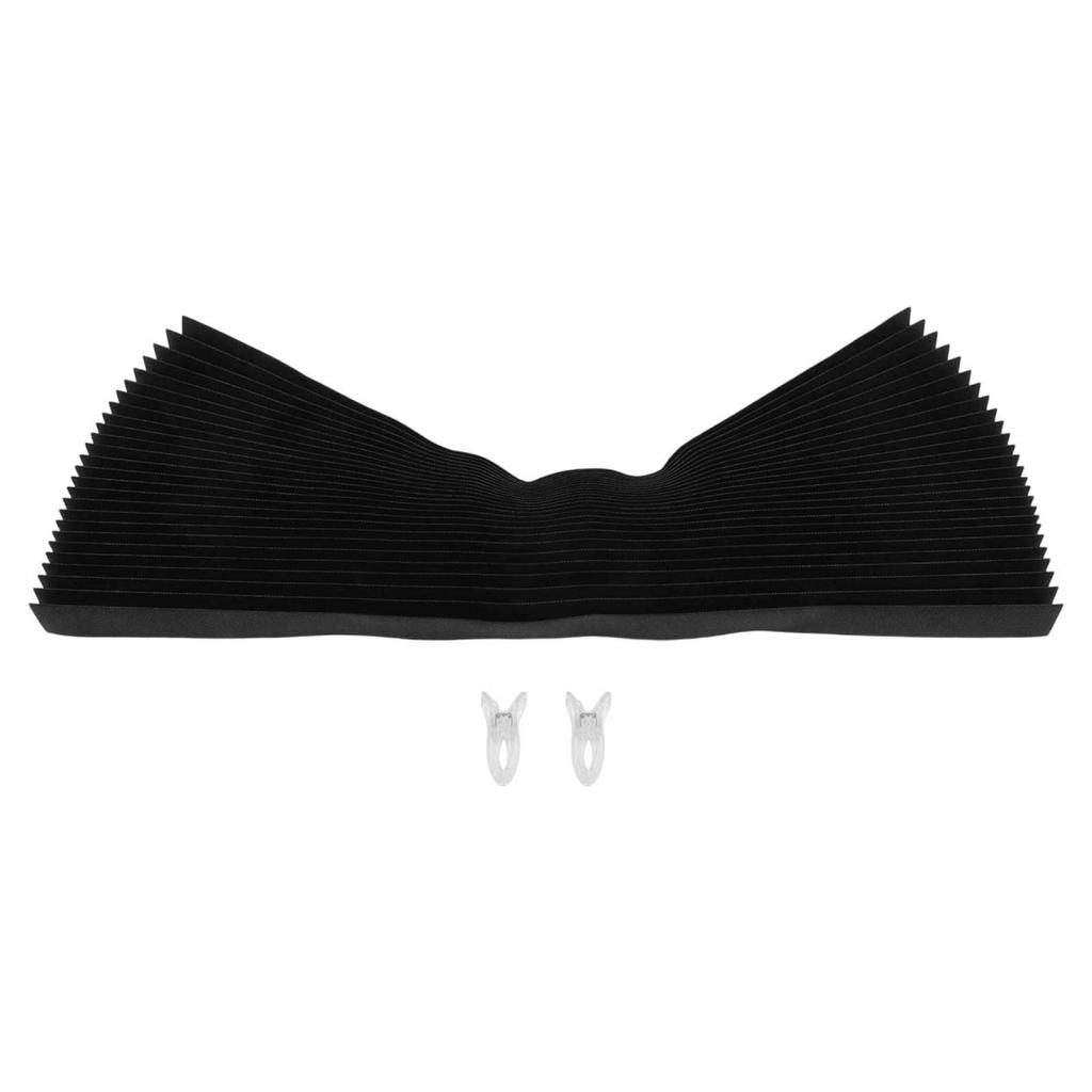 Sleek Black Portable Roller Blinds Easy To Cut and Install Anywhere