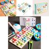 Wooden Bead Sorting Game For Kids Fine Motor Skills And Parentchild Interaction