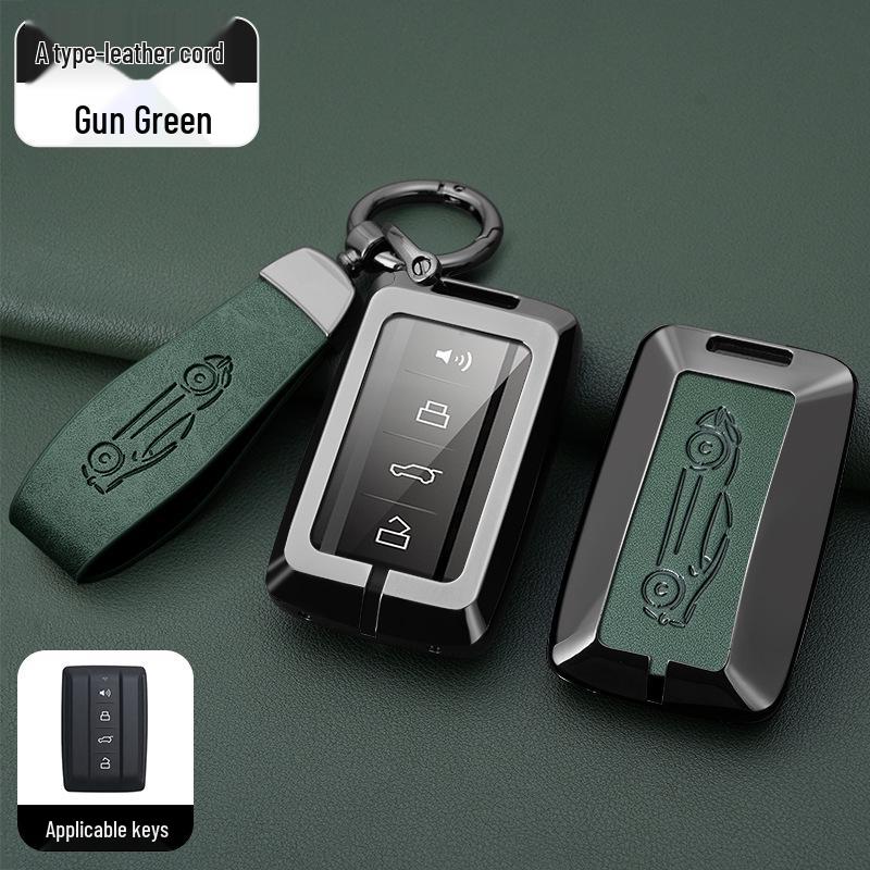 Tank 300 Car Key Cover Set: Compatible Key Shell & Protective Wrap with Buckle