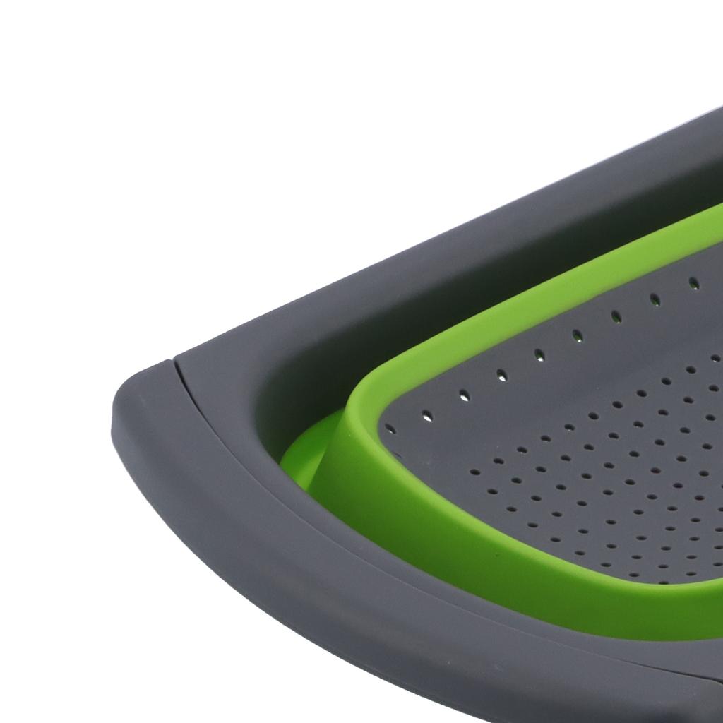 Folding Drain Basket Retractable Fruit Vegetable Washing Draining Basket for Home Kitchen Use