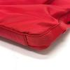 Prada B8725 Logo Tote Bag, Shoulder Bag, Triangle Plate Hand Bag Nylon Red