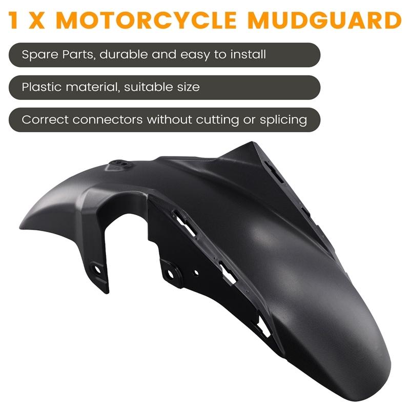 ABLZ-Motorcycle Accessories Front Tire Cover Fairing Front Fender Mudguard For  MT-07 MT07 FZ-07 2012-2017