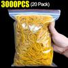 40mm High Elastic Yellow Rubber Band Yellow O Rings Set Fastener Strongrubber Elastic Bands Office School Household Supplies