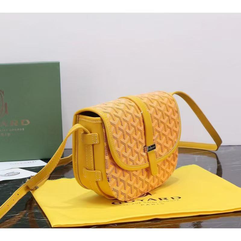 2024 Goya Monogram Saddle & Messenger Crossbody Bag for Women