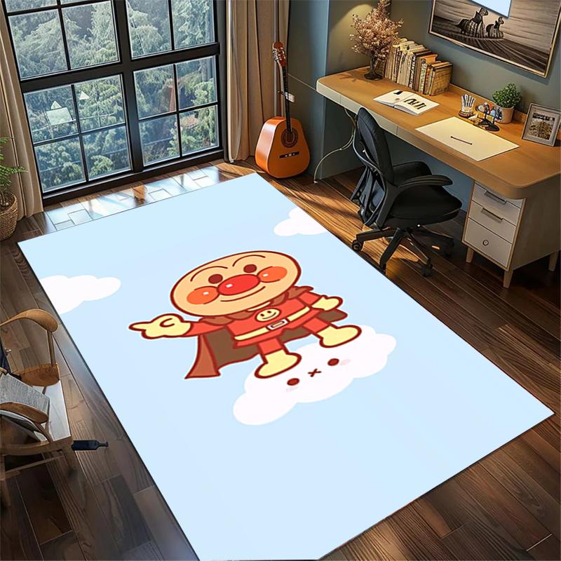 Large Area Home Decor Rug Bread Superman Non Slip Washable Floor Mat Gamer Room Carpet