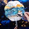 Miskepaa Assorted Flake Sticker Glittery Foil Masking Planner Korean Set of Large Star Colorful Rolls, Stamping, Tape-Shaped, Cute, Girly, Retro,