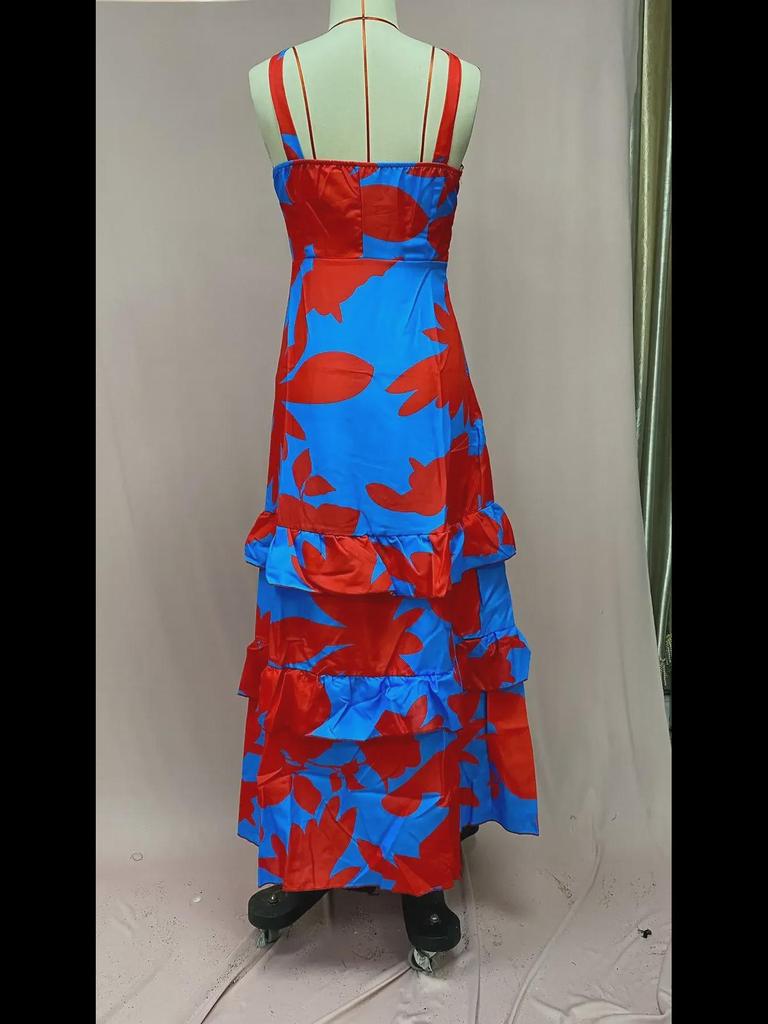 2025 Bohemian V-Neck Sleeveless Summer Dress