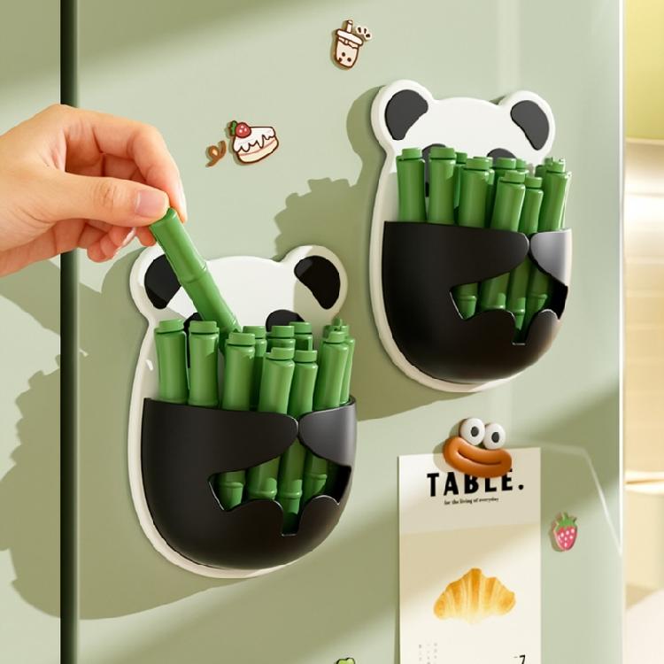 Creative Panda Shaped Food Container Clip Refrigerator Sticker Sealing Clamps For Bags And Pouches