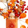 Artificial Bonsai Character Decorative Decoration Bouquet Chinese Year Ornaments Potted Flowers