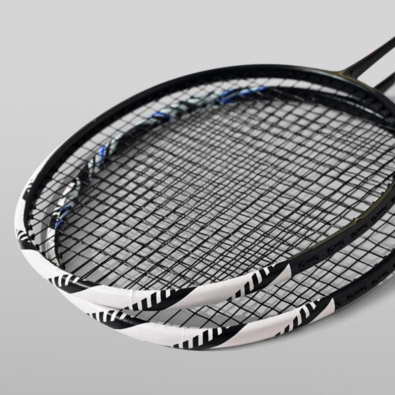 2Pcs Tennis Rackets Paddle Head Protections Tape Racquet Head Edge Guard Badmintons Rackets Head Protector Sticker