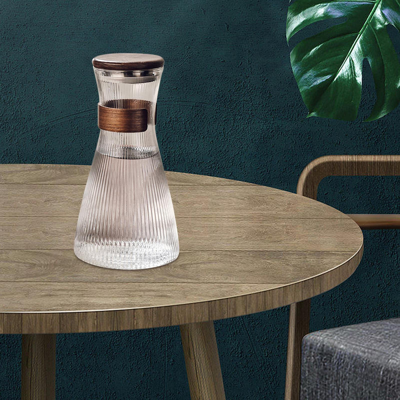 

Диспенсер для напитков с бамбуковой крышкой ручной работы Without Cups