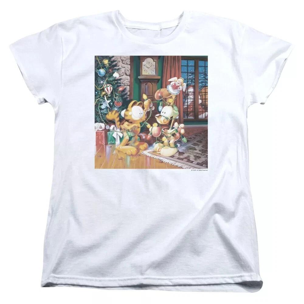 Garfield  Odie Tree  Women s T-Shirt 3XL