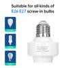 WiFi Mini Smart Lamp Holder E26/E27 LED Light Bulbs Adapter Light Socket Via eWelink App Voice Control Smart Home AC 100-240V