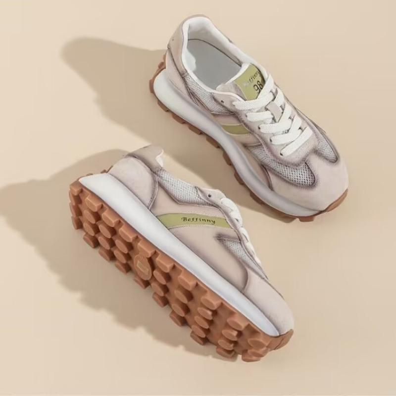 Damskie Siateczkowe Płaskie Buty Jesienne Modne Oddychające Lekkie Sportowe Antypoślizgowe Outdoorowe Do Biegania Wędrówki Damskie Buty Wulkanizowane