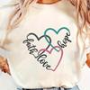 Bohemian Style Christian Faith Love Heat Transfer Sticker, Suitable for Clothing, T-Shirts, Sweatshirts, And Pillowcases, Fashionable, Durable