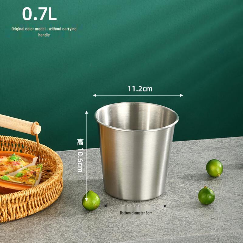 BOLIDOMI 304 Stainless Steel Ice & Beer Bucket