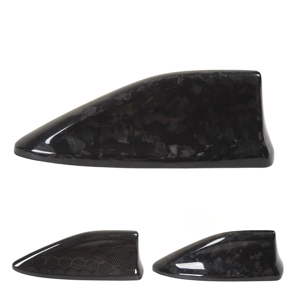 Shark Fin Roof Antenna Cover Carbon Fiber Protective Decorative Roof Antenna Cover Trim Replacement for Toyota GR86 Subaru