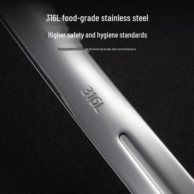 316 Stainless Steel Extended Handle Soup Ladle & Skimmer