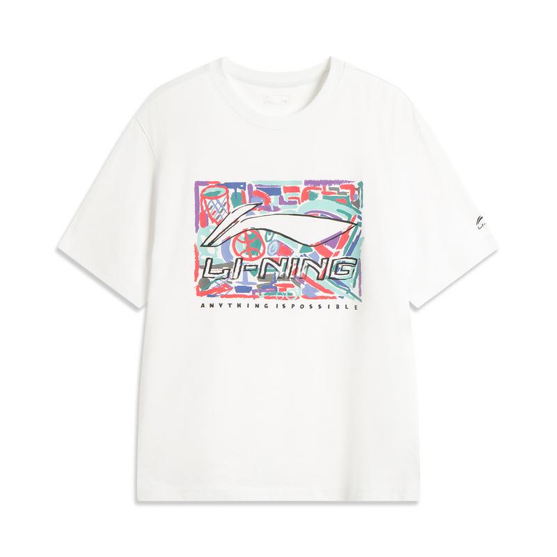 Li Ning T Shirts Unisex Crew Neck AHSV291-1 2XL