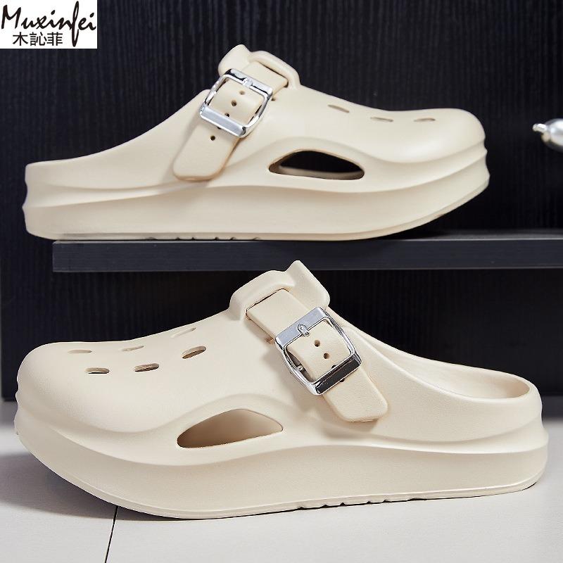 Fashion New Summer EVA Cave Shoes for Women's Fashion Outerwear Cool Slippers Flat Lightweight Women's Slippers Free Shippiing Shoes