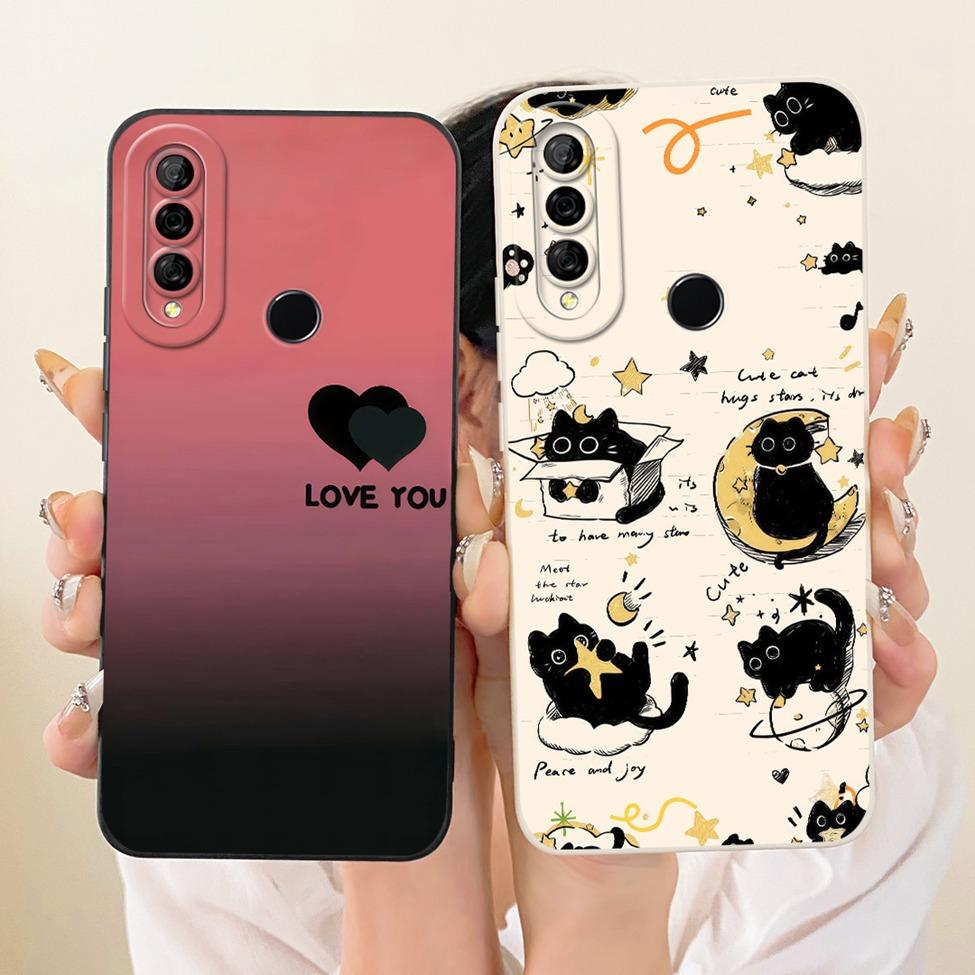 Casing For Honor 9X Cover STK-LX1 Luxury Fashion Cartoon Cute 2D Painted Silicone Phone Case For Honor9X