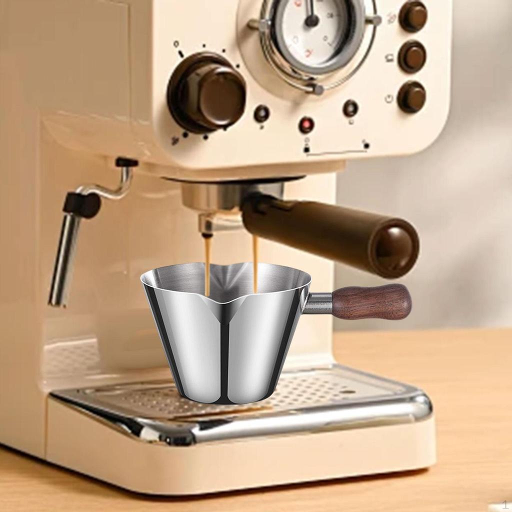 Coffee Measuring Cup Milk Pitcher Jug Multifunctional Pouring for Bar Kitchen