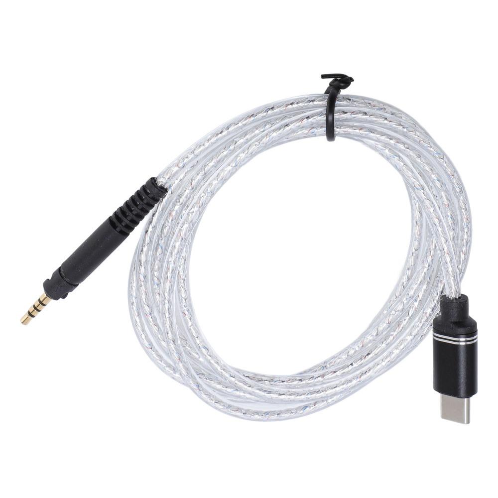 4.9FT USB C to 2.5mm Headphone Cable for M30X M40X M50X for HD598 599 HD558 Audio Music Playback