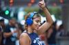 Sony MDR-XB650BT Wireless Headphones Heavy Bass Bluetooth Foldable Blue L
