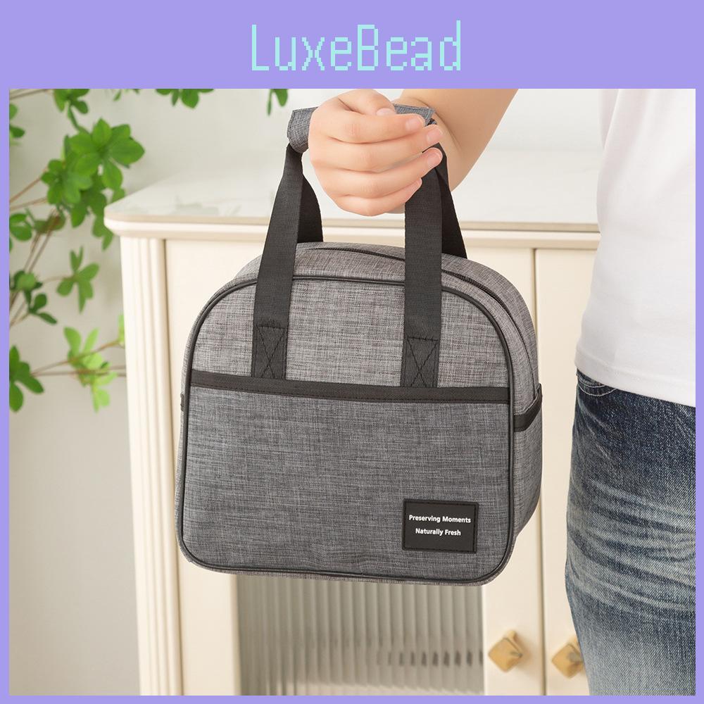 Food Insulated Ecofriendly Bag Tote With Aluminum Layer For Travel School And