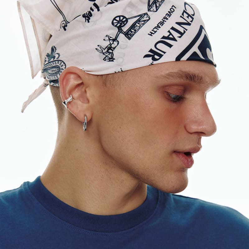 CENTAUR.KR CENTAUR ARCHIVE small BANDANA_CREAM