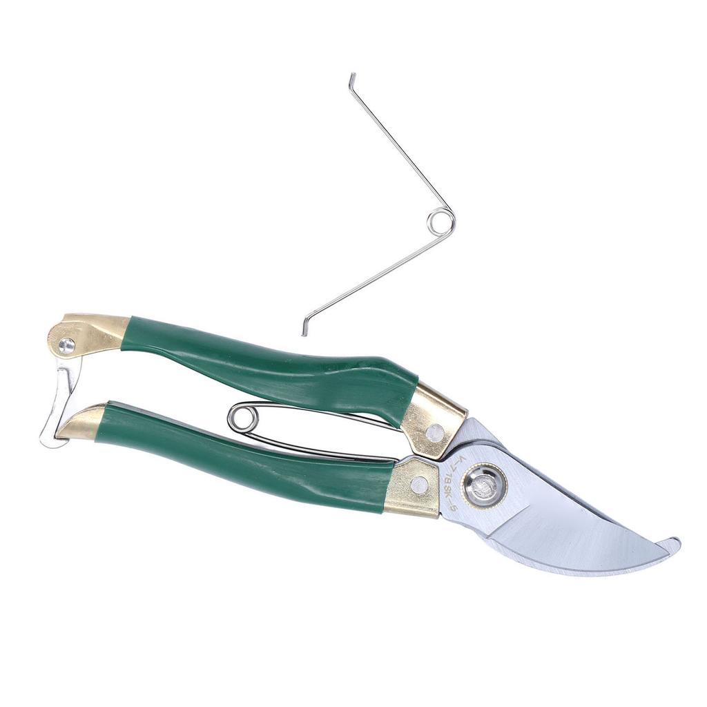 Garden Pruning Shears Labor Saving Branch Trimming Scissors Carbon Steel with V Shape Spring for