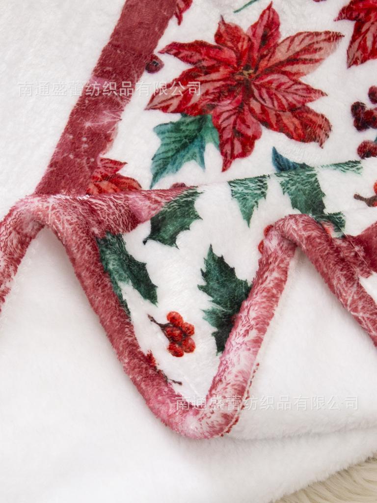 3D Digital Printing Flannel Blanket Sofa Blanket Blanket Single Layer Thickening