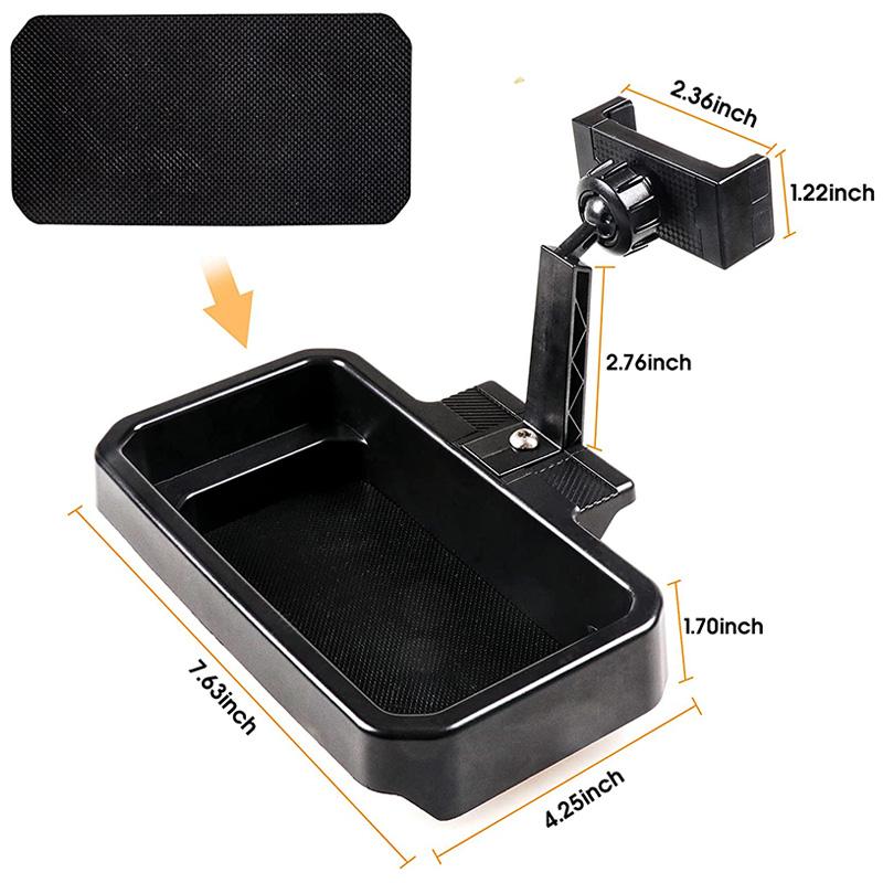 Cutie de Depozitare pentru Control Central Auto Suport Telefon Mobil Pentru Ford Bronco 2024+ Cutie de Depozitare Multifuncțională Accesorii Interioare Auto