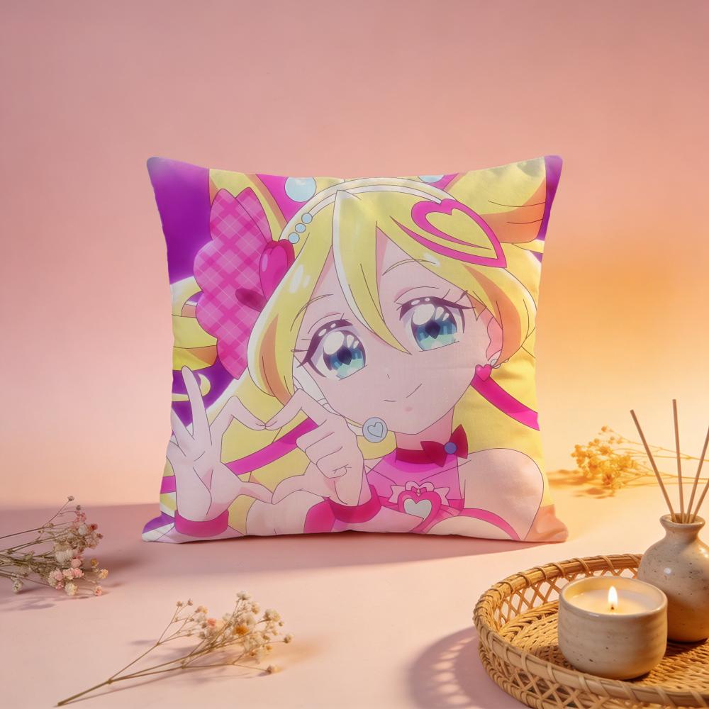 Hot YYYou and Idol Pretty Cureed Cushion Cover Comfortable Durable Pillow Cover MultiScene for Home Office Car Sofa